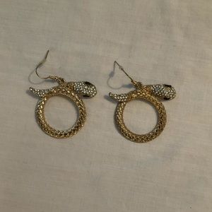 Snake earrings